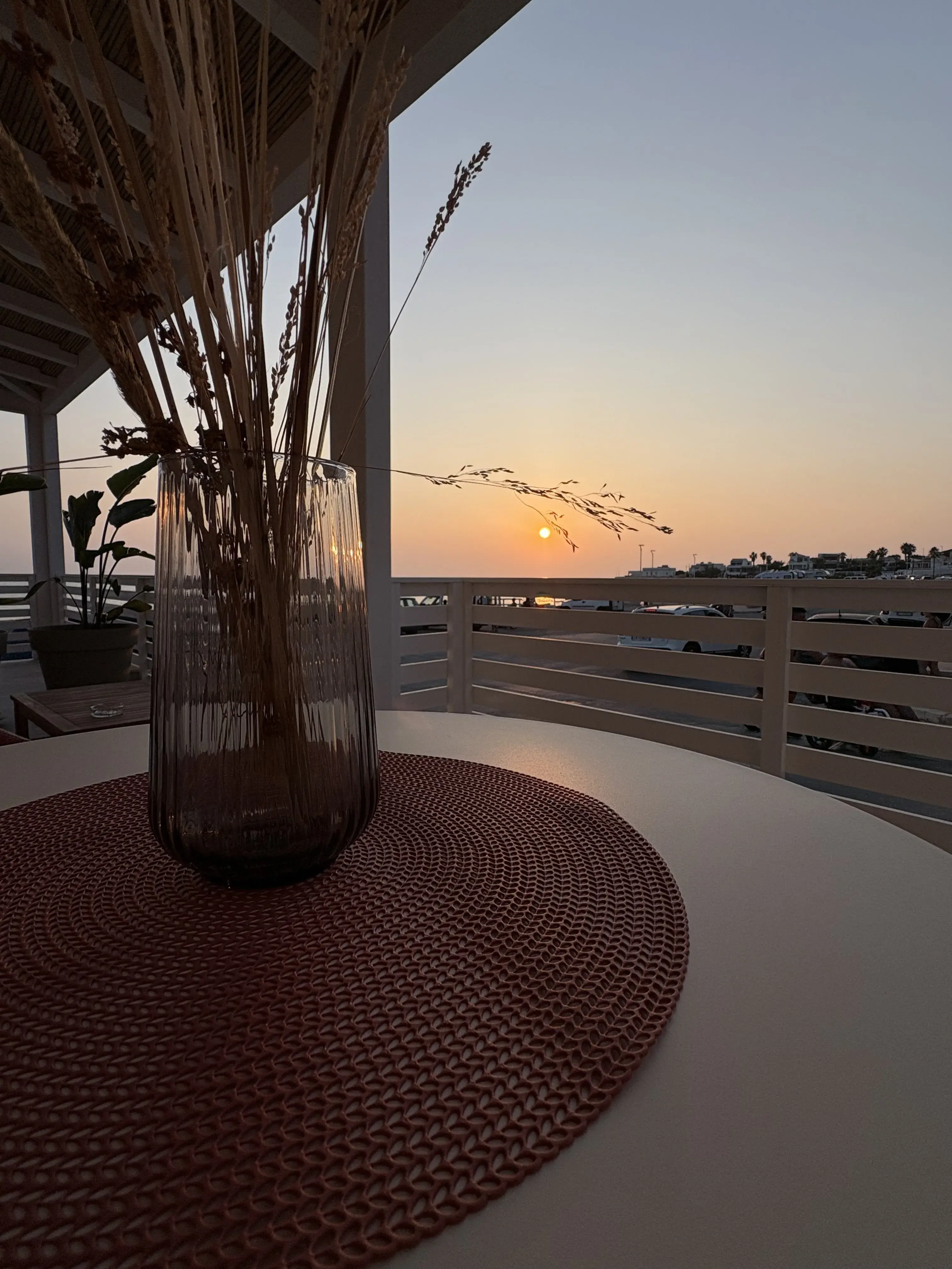 Beautiful sunset view