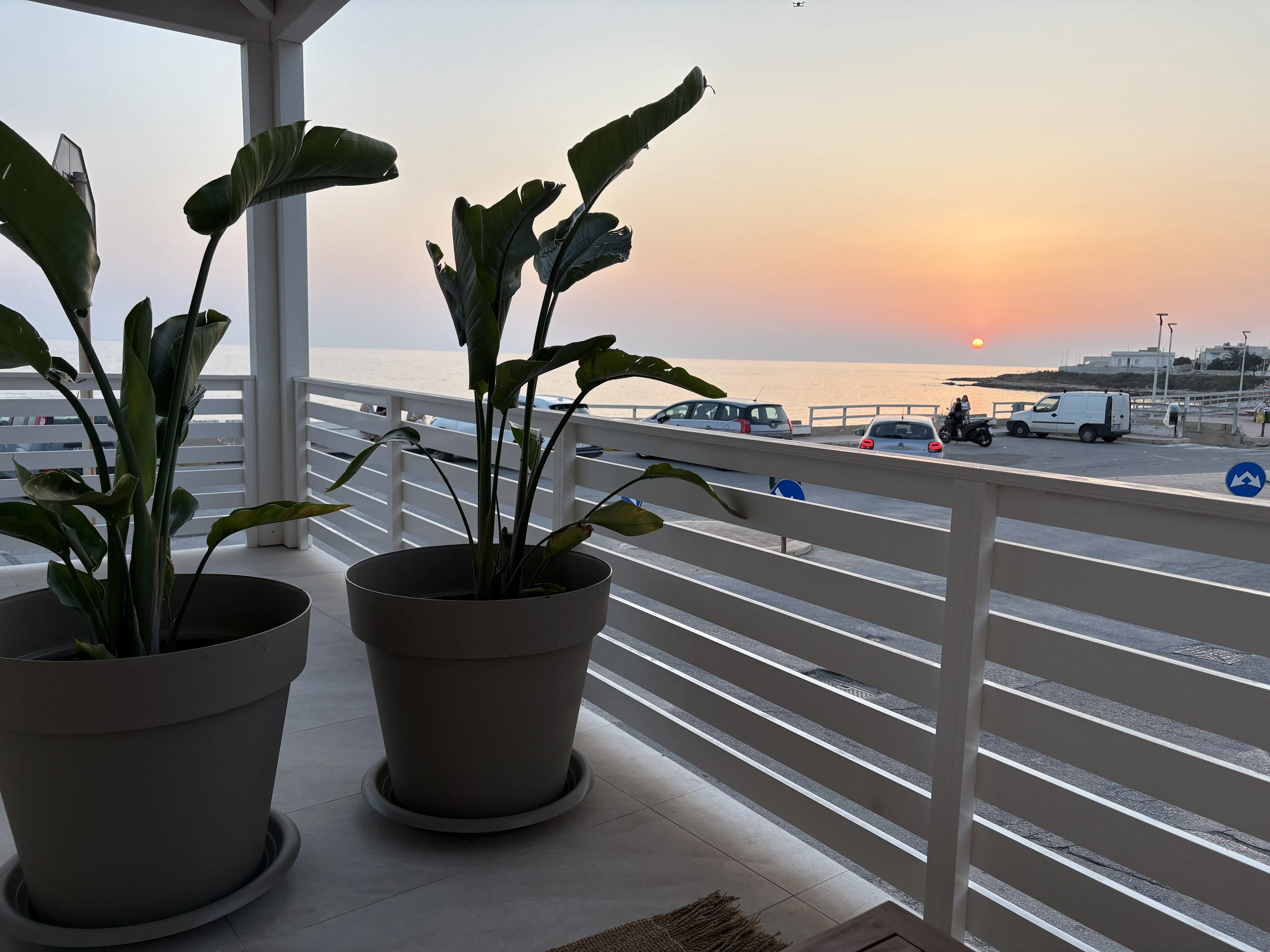 Relaxing terrace area